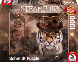 Puzzle 1000 elementów. Tygrys (Steampunk) Schmidt