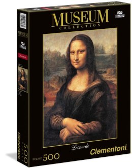 Clementoni: Puzzle 500el. Museum Collection - Mona Lisa Clementoni