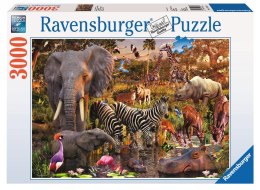 Ravensburger: Puzzle 3000el. - Afrykańskie zwierzęta Ravensburger