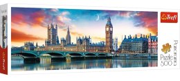 Trefl | Puzzle panoramiczne 500el. | Big Ben i Pałac Westminsterski, Londyn Trefl