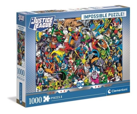 Clementoni | Impossible Dc Comics | Puzzle 1000el. Clementoni