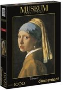 Clementoni - Puzzle 1000el. Museum Vermeer: Girl With A Pearl Earring Clementoni