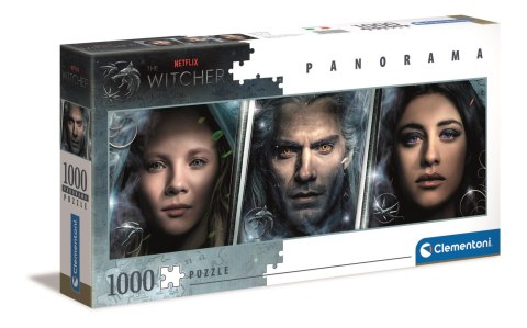 Clementoni - Puzzle 1000el. Panorama Netflix The Witcher Clementoni