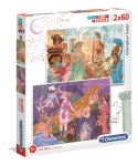 Clementoni: Puzzle 2 X 60el. Super Kolor Olympian Gods Clementoni