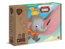 Clementoni: Puzzle 24el. Maxi Play For Future Dumbo Clementoni