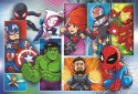 Clementoni: Puzzle 24el. Maxi Super Kolor Superhero Clementoni