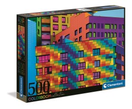 Clementoni - Puzzle 500el. Color Boom Squares Clementoni