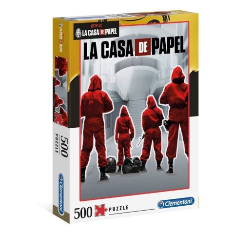 Clementoni: Puzzle 500el. - La Casa De Papel Clementoni