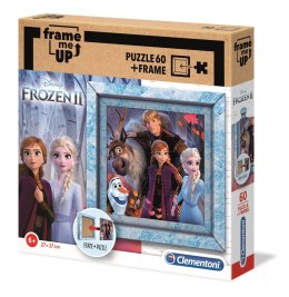 Clementoni: Puzzle 60el. Frame Me Up Frozen 2 Clementoni