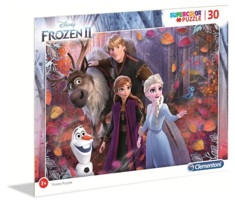 Clementoni: Puzzle Ramkowe 30el. Super Kolor Frozen 2 Clementoni