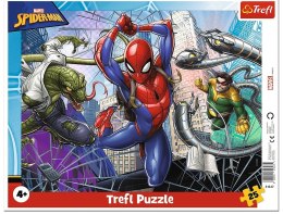 Odważny Spiderman | Puzzle 25el. | Trefl Trefl
