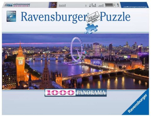 Ravensburger: Puzzle 1000el. - Panorama: Londyn nocą Ravensburger
