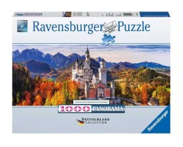 Ravensburger: Puzzle 1000el. - Panoramiczne: Zamek Neuschwanstein Ravensburger