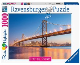 Ravensburger: Puzzle 1000el. - San Francisco Most Ravensburger