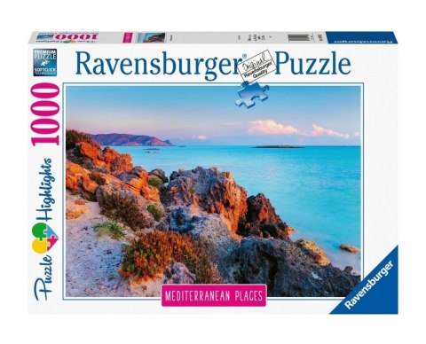 Ravensburger: Puzzle 1000el. - Śródziemnomorska Grecja Ravensburger