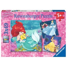 Ravensburger: Puzzle 3w1 - Wieczór Księżniczek Disneya Ravensburger