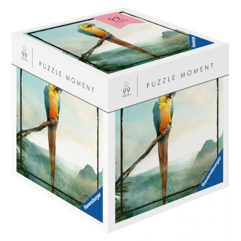 Ravensburger - Puzzle Moment 99 elementów: Papuga Ravensburger