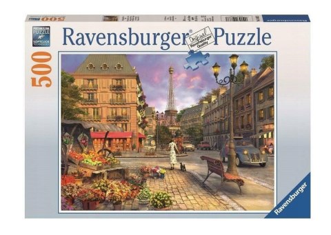 Ravensburger | Wieczorny spacer po Paryżu | Puzzle 500el. Ravensburger