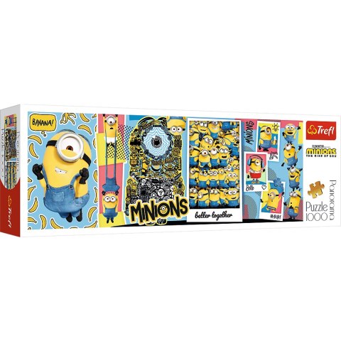 Trefl | Panorama: Minionki | Puzzle 1000el. | TRF29049 Trefl