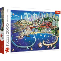 Trefl | Puzzle 2000el. | Zatoka San Fancisco Trefl