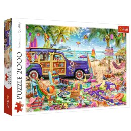 Tropikalne wakacje | Puzzle 2000 el. | Trefl Trefl