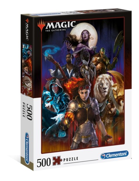 Clementoni - Puzzle 500el. - Magic The Gathering Collection Clementoni