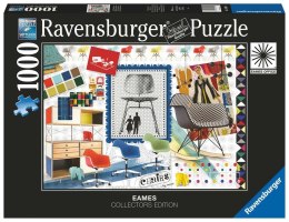 Ravensburger - Puzzle 2D 1000 elementów: Eames Design Classics Krzesła Ravensburger