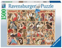 Ravensburger - Puzzle 2D 1500 elementów: Historia miłości Ravensburger