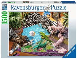 Ravensburger - Puzzle 2D 1500 elementów: Przygoda z origami Ravensburger