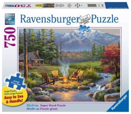Ravensburger - Puzzle 2D Duży Format: Brzeg rzeki 750 elementów Ravensburger