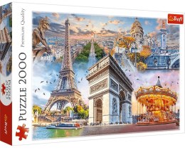 Trefl: Puzzle 2000el. - Weekend w Paryżu Trefl - Puzzle