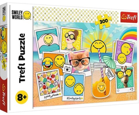 Trefl: Puzzle 300el. - Smiley na wakacjach Trefl