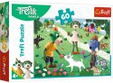 Trefl: Puzzle 60el. - Radosny Dzień Treflików Trefl