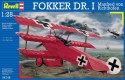 Model plastikowy Fokker Dr.I Richthofen Revell