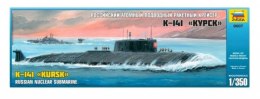 Model plastikowy 'Kursk' Nuclear Submarine Zvezda