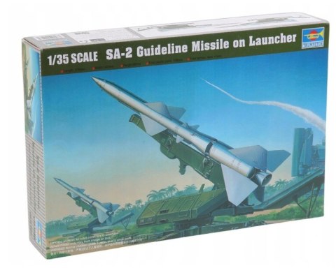 Model plastikowy SA-2 Guideline w/launcher Trumpeter