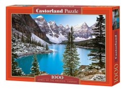 Puzzle 1000 elementów Kanada, Górskie jezioro Castor