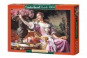 Puzzle 3000 elementów Kobieta w fioletowej sukni, W. Czachórski Castor