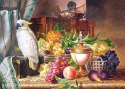 Puzzle 3000 elementów Martwa natura z papugą, Josef Schuster Castor