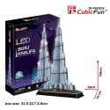 Puzzle 3D Burj Khalifa (Światło) Cubic Fun