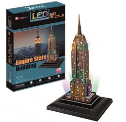 Puzzle 3D Empire State Builfing (Światło) Cubic Fun
