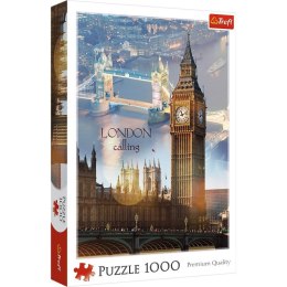 Puzzle 1000 eementów Londyn o świcie Trefl