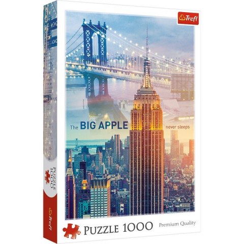 Puzzle 1000 elementów Nowy Jork o świcie Trefl