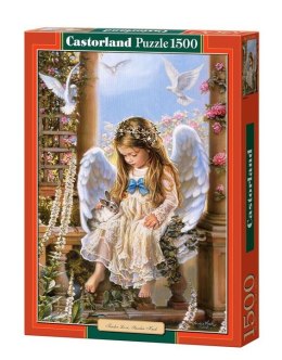 Puzzle 1500 elementów - Anioł Dziewczynka Anielska Miłość Castor