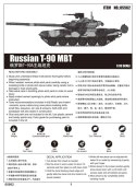 Russian T-90A MBT Trumpeter