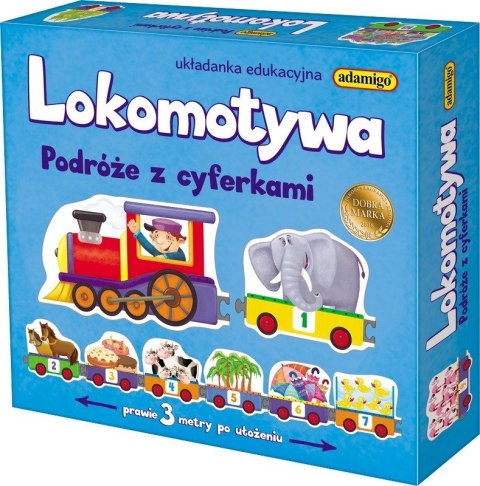 Lokomotywa - podróże z cyferkami Adamigo