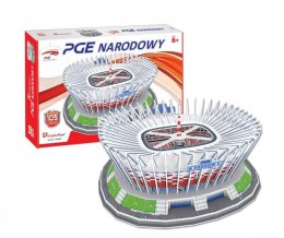 Puzzle 105 elementów 3D Stadion PGE Narodowy Cubic Fun