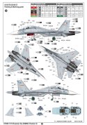 Russian Su-30M KK Flanker G Fighter Trumpeter