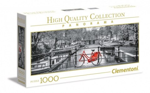 1000 elementów Panorama High Quality Amsterdamski rower Clementoni