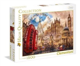 1500 elementów High Quality Vintage London Clementoni
